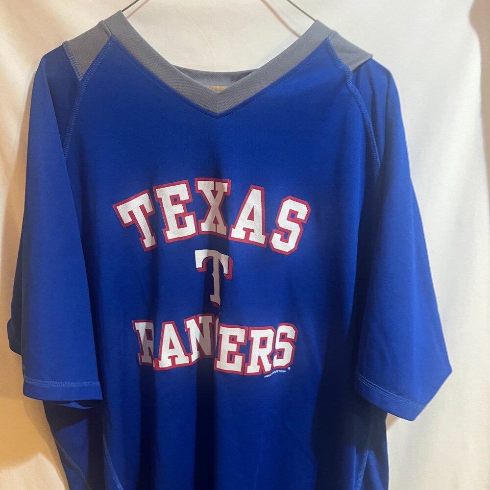 Texas Rangers MLB Genuine Merchandise Shirt Men's Size 2XL Used Good Condition $